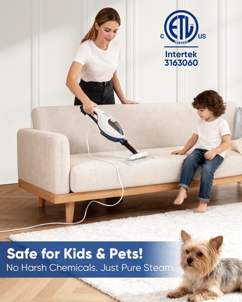 CYK Steam Mops for Floor Cleaning, 12 in 1 Handheld Steam Cleaner for Home, Floor Steamer for Hardwood Floors and Tile - Image 4