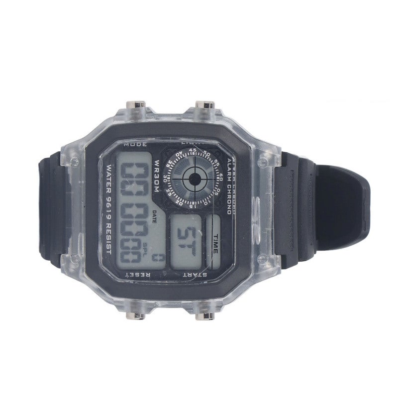SYNOKE Electronic Sports Watch Waterproof Digital WR50M Luminous Alarm Functions - Durable ABS Case Rubber Strap Acrylic Resin Mirror for Outdoor Sports Swimming Camping - Image 3