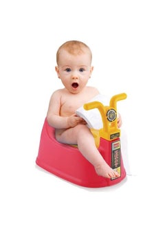 Nabhya New Bike Potty Seat Baby Potty Training Seat Chair For Kids Infant Potty Toilet Chair With Closing Lid For (618 Month Kids) (Pink)  - Image 1