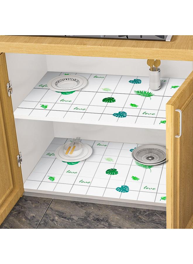 Bluejw Cabinet Moisture-proof Pad Kitchen Sticker Self-adhesive PVC Environmentally Friendly Oil-proof Moisture-proof Drawer Shoe Cabinet Pad Laying Film Dust-proof Pad Paper - Image 4