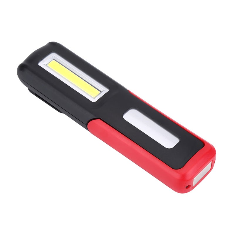 مصباح عمل LED محمول قابل لإعادة الشحن عبر USB - دعامة قابلة للدوران بزاوية 180 درجة + قلاب دوار قابل للطي + قاعدة مغناطيسية قوية للاستخدام في التخييم الخارجي والاستخدام اليدوي الحرة - Image 3