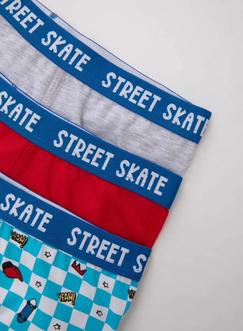 ديفاكتو Boy 3 Piece Knitted Boxer