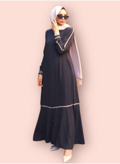 OLUDENIZ Luxurious Turkish-Made Abaya Dress for Girls - A Perfect Blend of Elegance and Modern Sophistication  - Image 2