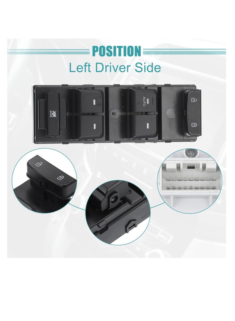 Car Electric Window Switch Glass Lifter Button 93570-C1000 for Hyundai Sonata 2015 2016 2017 2018 2019 Window Switch Button - Image 3