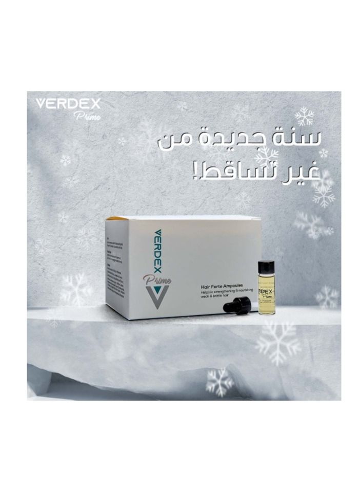 Verdex Hair Forte Ampoules For Hair - 12pcs - Image 4