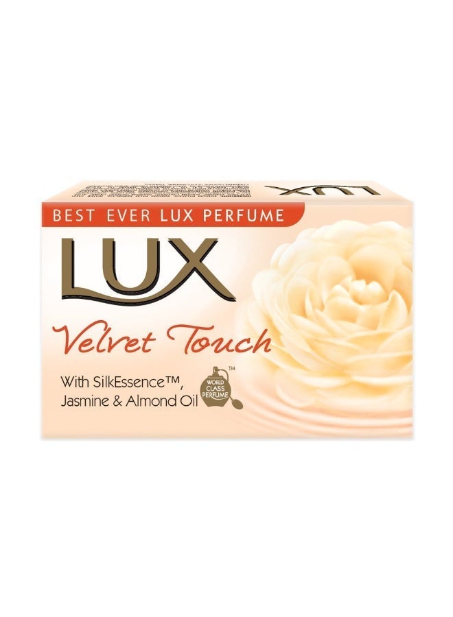 Luvlap لوكس فيلفت تاتش صابونة، ياسمين وزيت اللوز، 150g (عبوة من 3) - Image 1