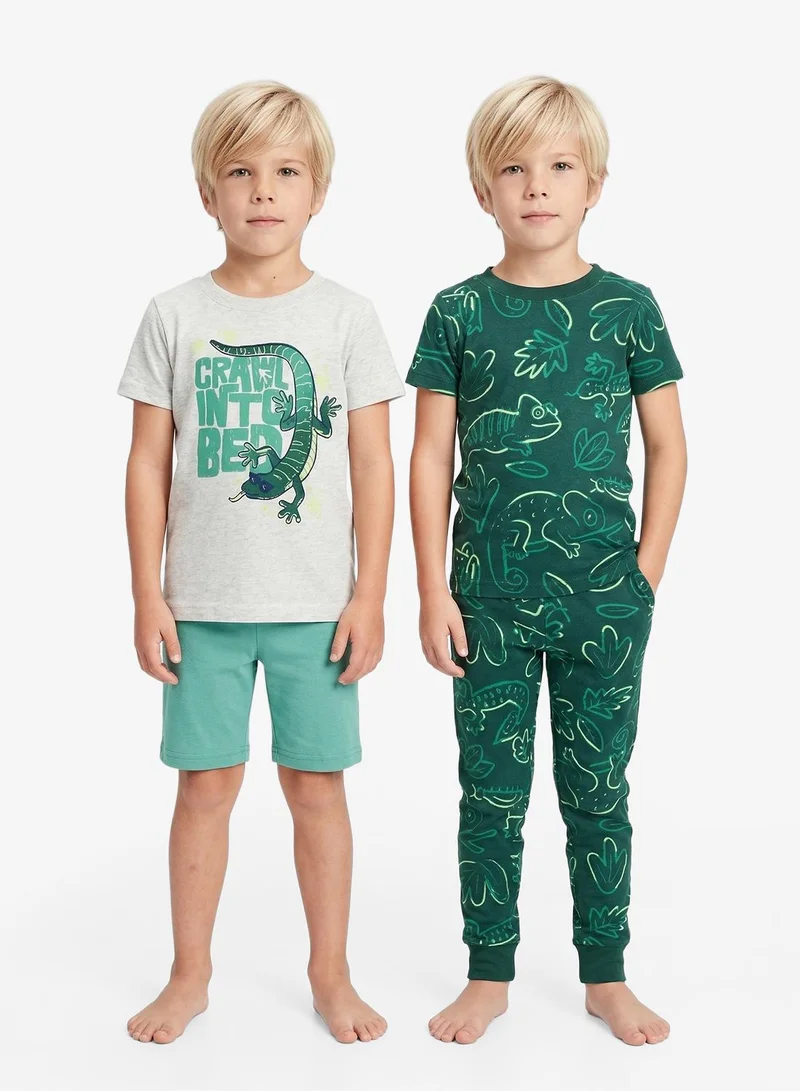 carter's Toddler Printed 4PC Pyjamas Set
