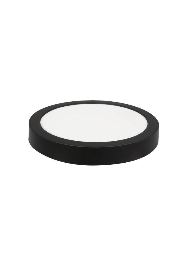 HUMMER | LED Ceiling Panel Light | 30W | 220V | 6500K Cool White | Black | 30 cm | Surface-Mounted Ceiling Light | Modern Ceiling Light - Image 1