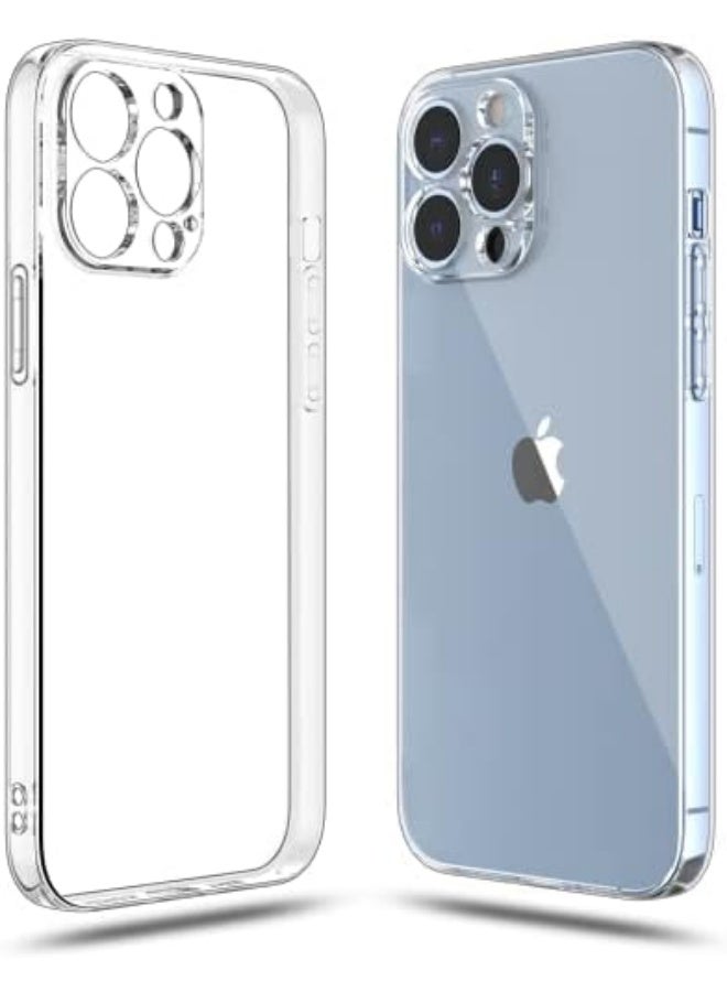 لانيكس جراب شفاف حماية كاملة لهاتف iPhone 13 Pro Max بفتحات دقيقة للكاميرا | Clear Protective Case with Precise Camera Cutouts for iPhone 13 Pro Max - Image 1