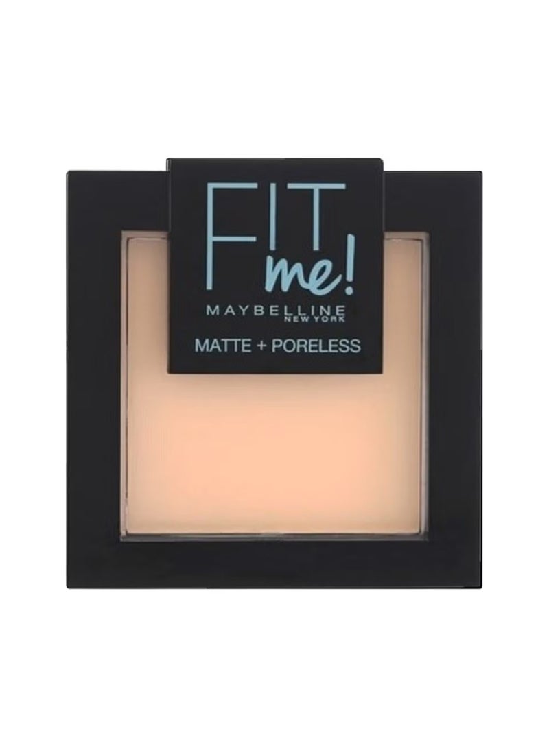 MAYBELLINE NEW YORK Fit Me Matte + Poreless Foundation Powder 105 Natural Ivory