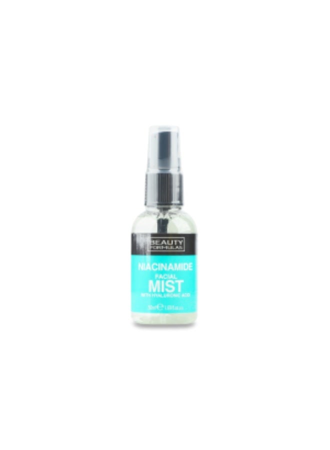 BEAUTY FORMULAS Niacinamide Facial Mist with Hyaluronic Acid  50 ml - Image 1