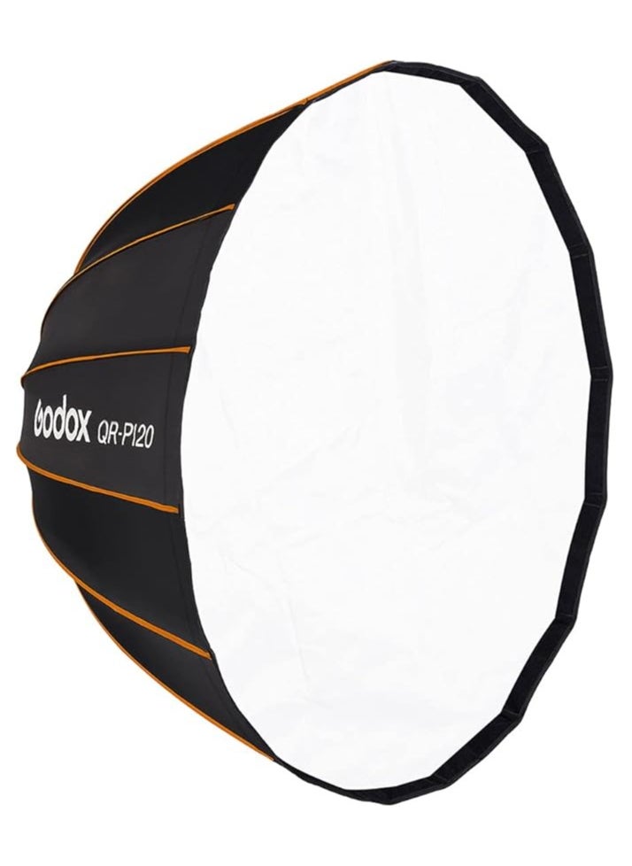 Godox - Godox Quick Release Parabolic Softbox 120 CM Bowens mount with Grid - Image 1