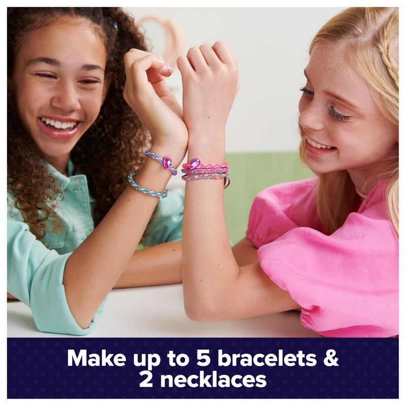 Cool Maker, KumiKreator Bead & Braider Friendship Necklace & Bracelet Making Kit (Packaging May Vary), Gifts & Stocking Stuffers for Girls Ages 8 and up - Image 5