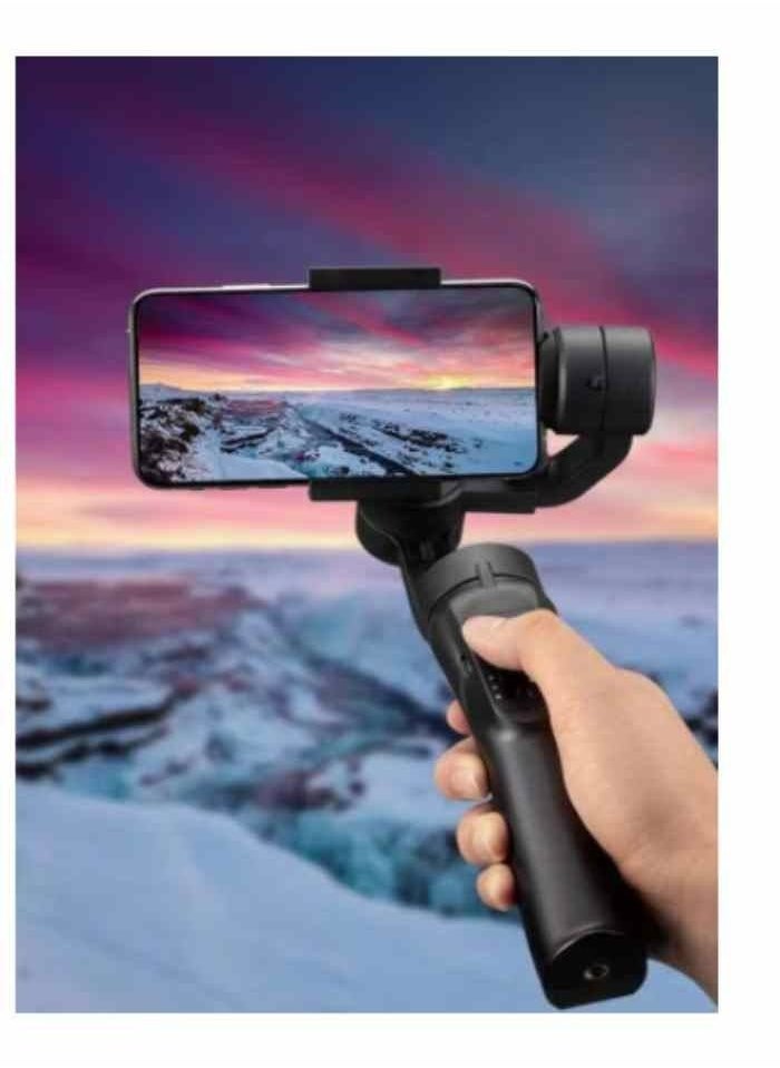 Generic - Gimbal Stabilizer for Smartphone Professional 3 Axis Gimbal Selfie Stick Tripod with Wireless Remote Control 360° Rotation Auto Balance Stabilizer Portable Phone Stand for iPhone & Android - Image 1