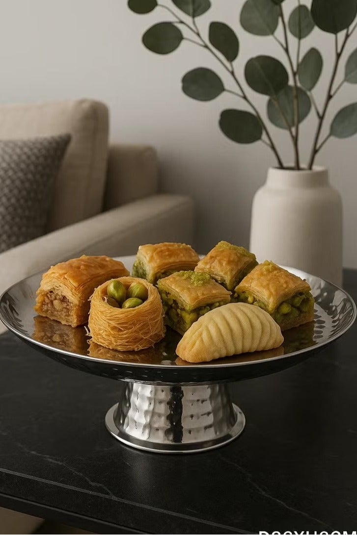 لوفت حامل كيك مطروق، أبعاده ٢٦ × ٨ سم، مصنوع من الفولاذ المقاوم للصدأ - ١٨٨٤٧٨ - Image 4