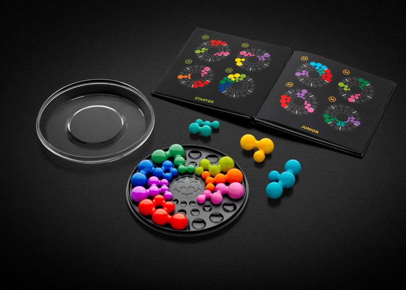 SmartGames IQ Deluxe Circle â€“ Logic Puzzle Game with 120 Challenges, Deluxe Travel Case â€“ Brain Teaser for Teens & Adults Ages 14+ - Image 2