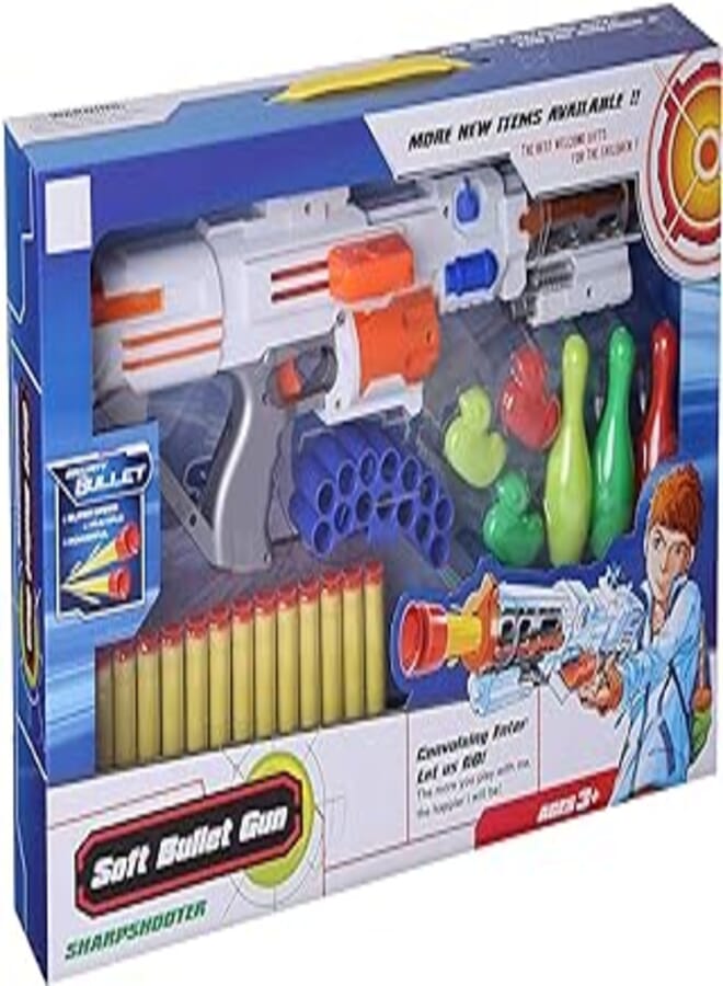 Soft Bullet Gun 562, 20 Pieces