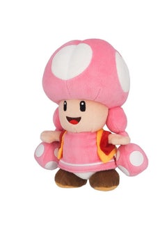 Sanei Super Mario All Star Collection Ac33 Toadette 7.5" Plush  - Image 1