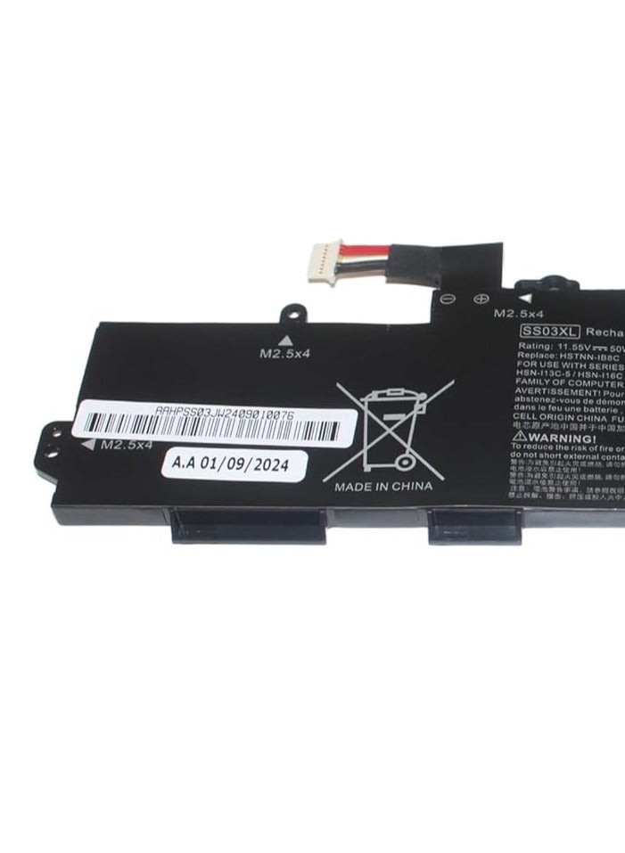 Zexen (SS03XL) Replacement Battery For HP EliteBook 730, 735, 740, 745, 830, 840, 846 G5/G6, HP MT44 MT45, 11.55V 50Wh Battery - Image 3