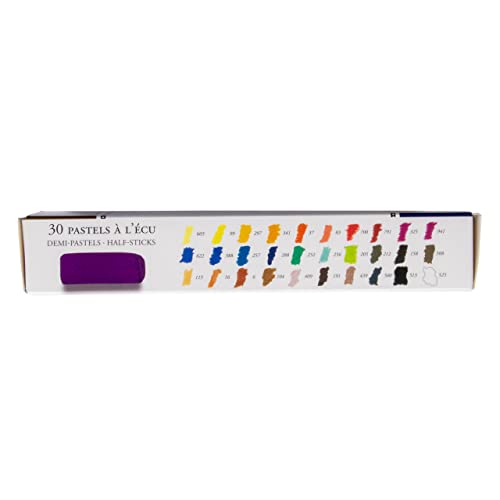 SENNELIER Savoir-Faire Sennelier Soft Pastels Half Stick Set 30/Pkg-Assorted - Image 3