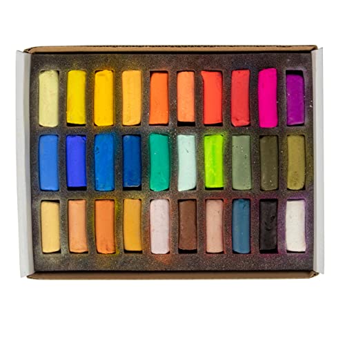 SENNELIER Savoir-Faire Sennelier Soft Pastels Half Stick Set 30/Pkg-Assorted - Image 2