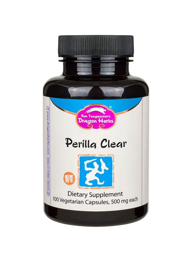 Dragon Herbs - Perilla Clear Capsules - 60 Capsules, 500 mg Each - Image 1