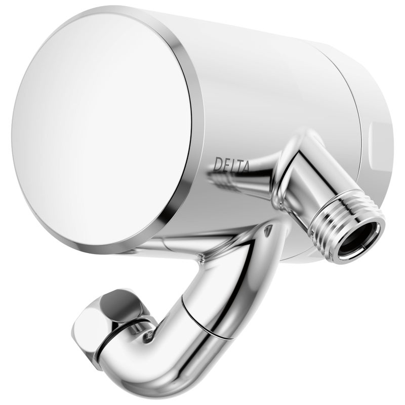 Delta Faucet Clarifi Premium Shower Filter Attachment with Filter, Hard Water Shower Filter, Shower Head Filter, Chrome 5SF100 - Image 1