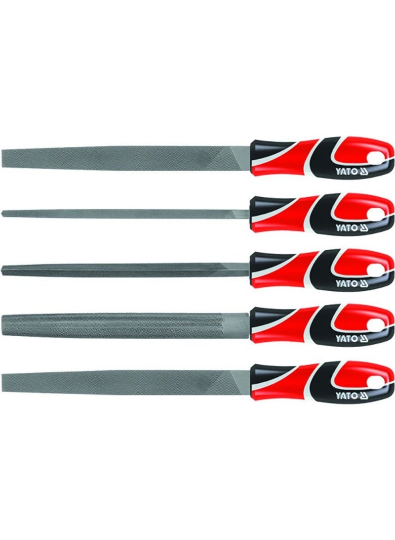 YATO 5 Pcs Steel File Set 5pcs/sets 1# 250mm YT-6238