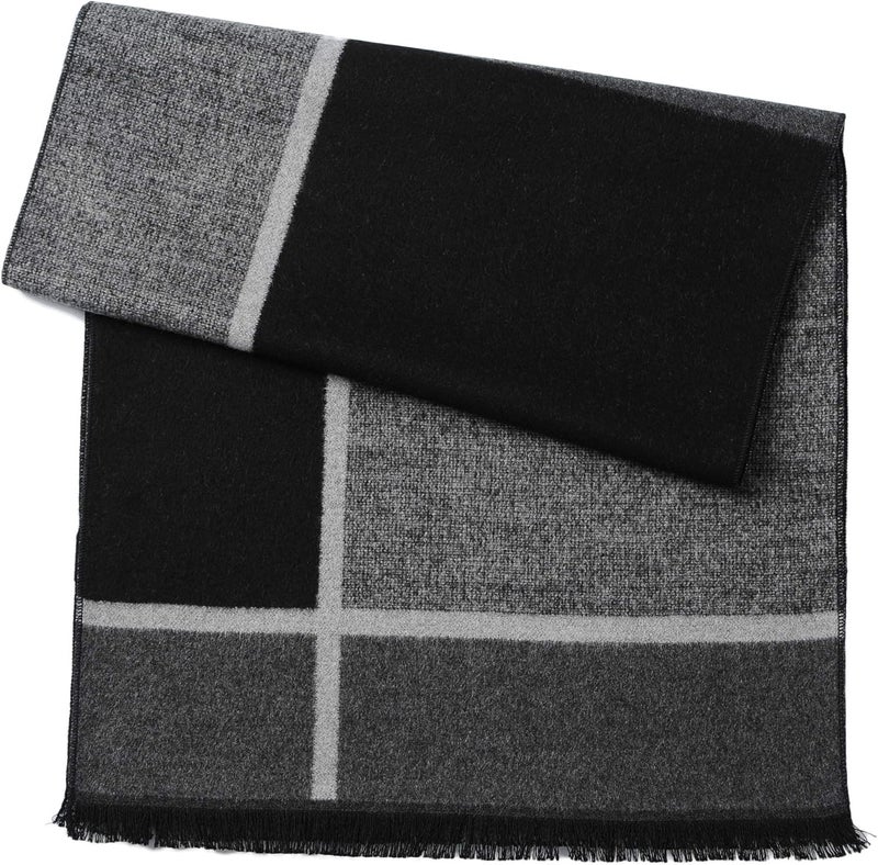 EP Mode Men's Winter Scarf, Cashmere Feel, Super Soft & Warm - Image 4