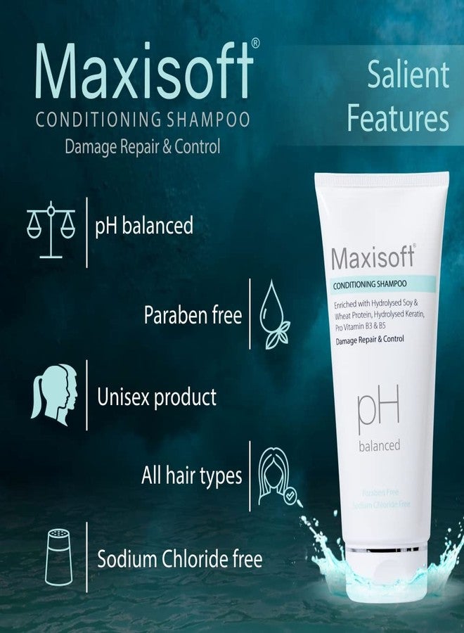 Maxisoft Keratin Conditioning Shampoo | Damage Repair & Protein Care | pH Balanced | (100 ml Pack of 1) - Image 5