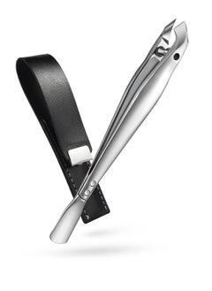 Excefore Mini Cuticle Trimmer, Slim Cuticle Clipper with Pusher, Stainless Steel Cuticle Nipper, Precise Pointed Tip Cuticle Clipper, Suitable for Fingernails and Toenails  - Image 1