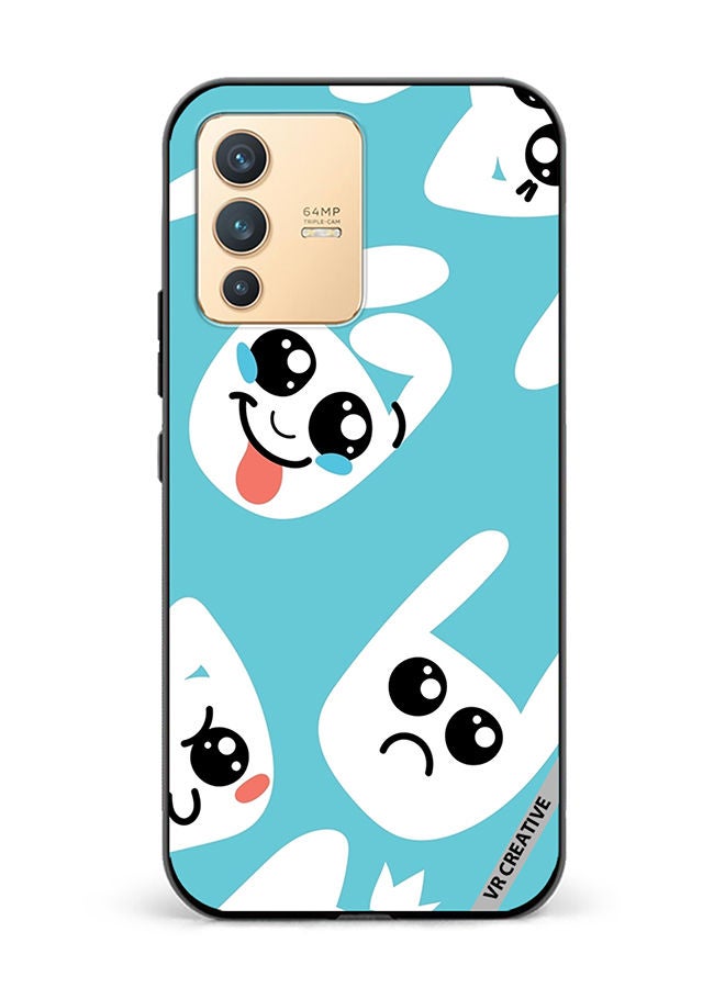 VR CREATIVE Protective Case Cover For Vivo V23 5G Cats Design Multicolour - Image 1