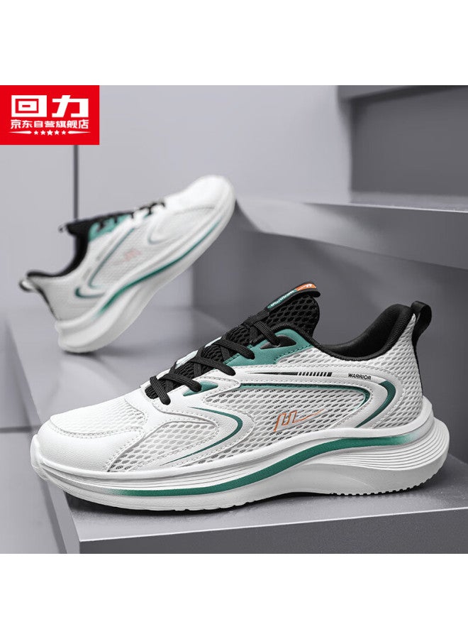 Warrior Official Men's Mesh Shoes Men's New Lightweight Casual Sports Shoes Men - Khaki Green 42