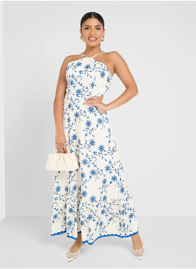 ايلا Floral Print Dress