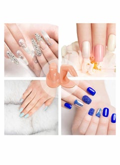 KASTWAVE Practice Fingers Decoration, Practice Manicure Fingers Training Fingers with False Nails Training Fingers for Acrylic Gel Nail Art Hand Nail Art Training Display Decoration, 20 Pcs  - Image 4