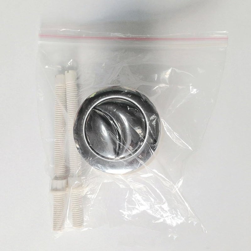 38mm Dual Flush Toilet Push Button ABS Water Tank Valve Durable Bathroom Upgrade - Image 4