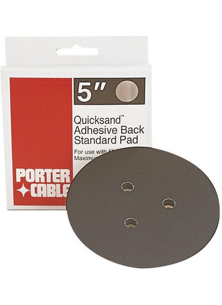 PORTER CABLE PORTER-CABLE 13900 5-Inch Standard Adhesive-Back Sanding Pad (for 332 Random Orbit Sander)-Inch 