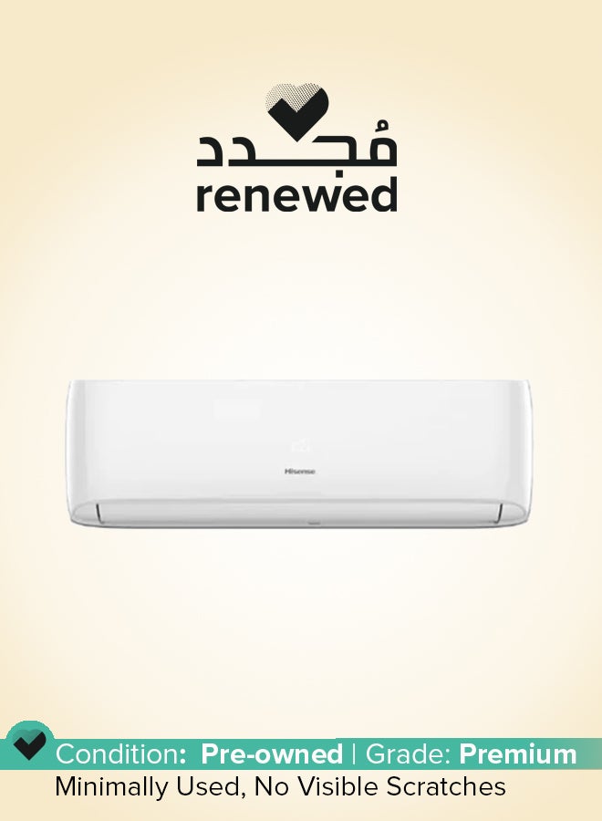 Hisense Renewed - 1 Ton Inverter Air Conditioner 220 kW AS-12UW4SYRKC01S White - Image 1