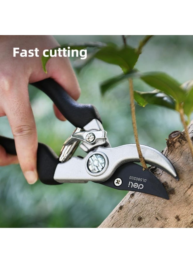 Deli Gardening Shear, 8.5-Inch – Heavy-Duty Garden Scissors for Pruning - Image 2