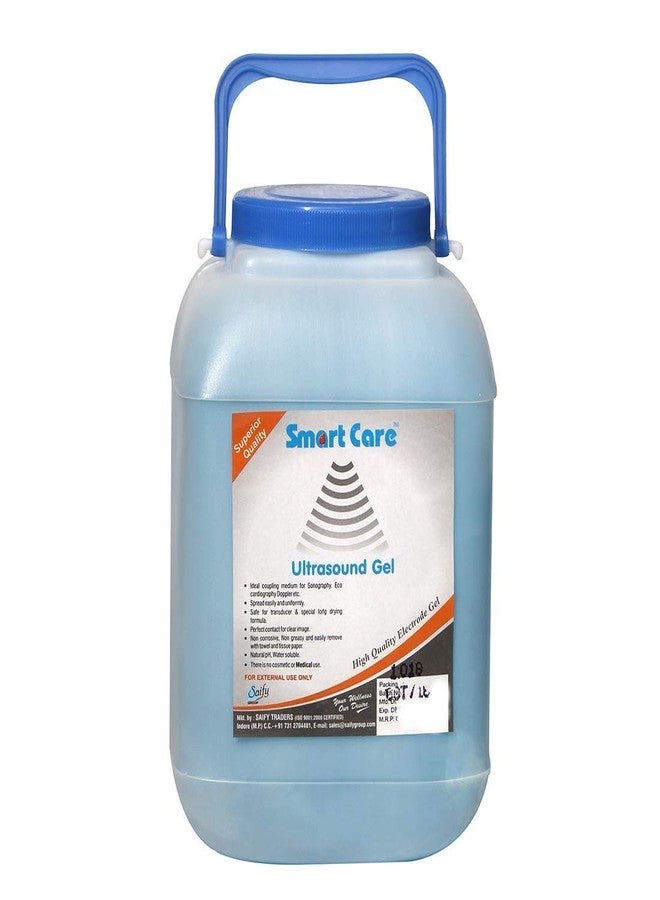SMARTCARE Ultrasound Gel - 5 Kg - Ideal for Diagnostic Imaging & Medical Procedures - High-Conductivity & Hypoallergenic Formula - Image 1