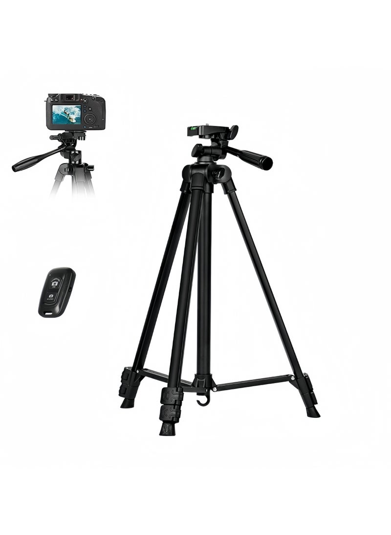 140cm Camera Tripod for Cell Phone Travel Tripod for Camera with Bluetooth Wireless Remote Stand Tripod for Phone/Camera/GoPro - pzsku/Z67895E80D71B4F1C5D10Z/45/_/1733555642/91c8cb04-e26d-40d5-9f6d-abbb9c6a315f