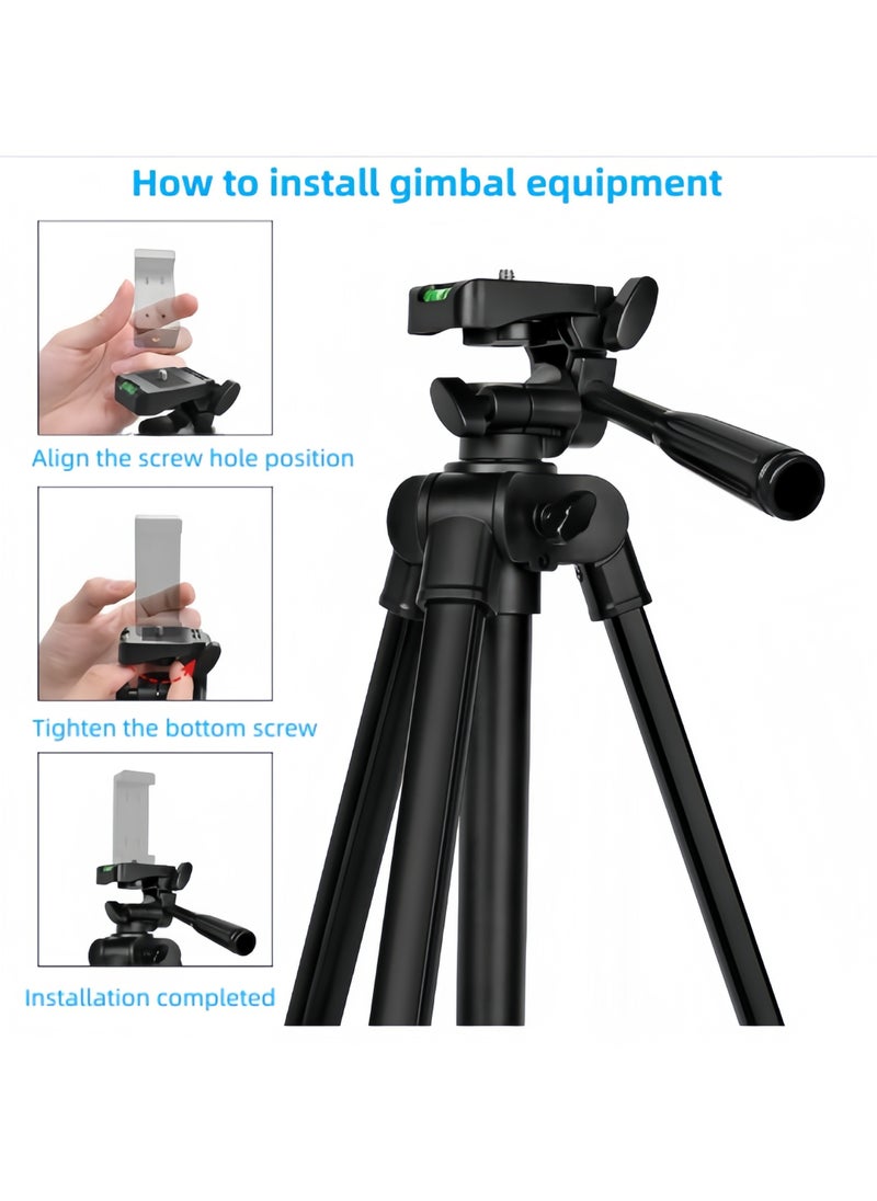 140cm Camera Tripod for Cell Phone Travel Tripod for Camera with Bluetooth Wireless Remote Stand Tripod for Phone/Camera/GoPro - pzsku/Z67895E80D71B4F1C5D10Z/45/_/1733555685/d4bbe423-3615-429d-a558-e4424bf86cdc