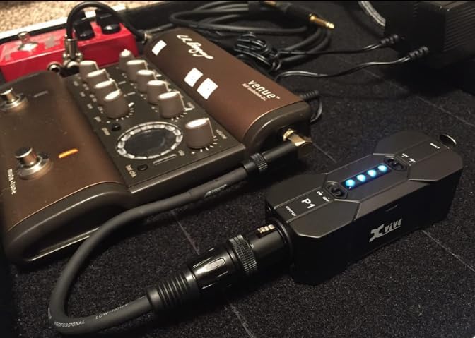 Xvive P1 Phantom Power Supply for Microphone Preamp,Condenser Microphones,Shotgun Mic,with XLR Cable - Image 3