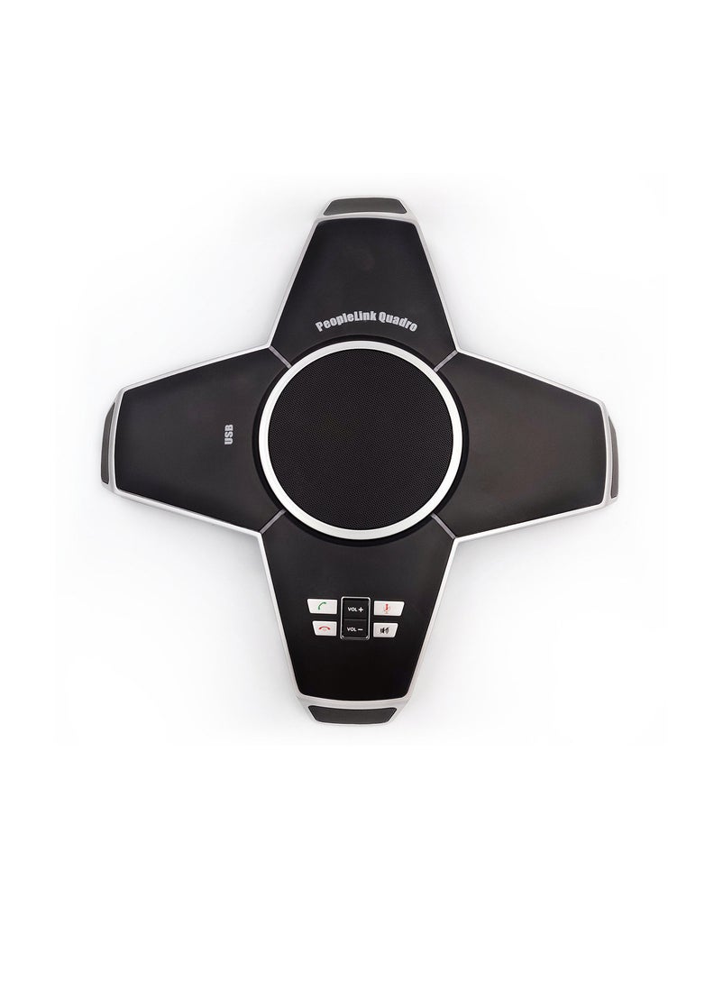 PeopleLink - Quadro Conference Phone, Black - Image 1