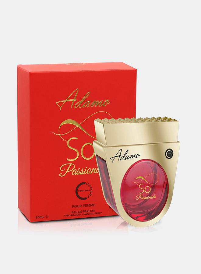Camara Adamo So Passionate Eau De Parfum, 80ml - Image 2