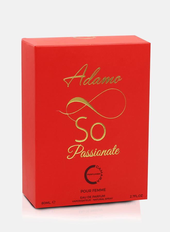 Camara Adamo So Passionate Eau De Parfum, 80ml - Image 3