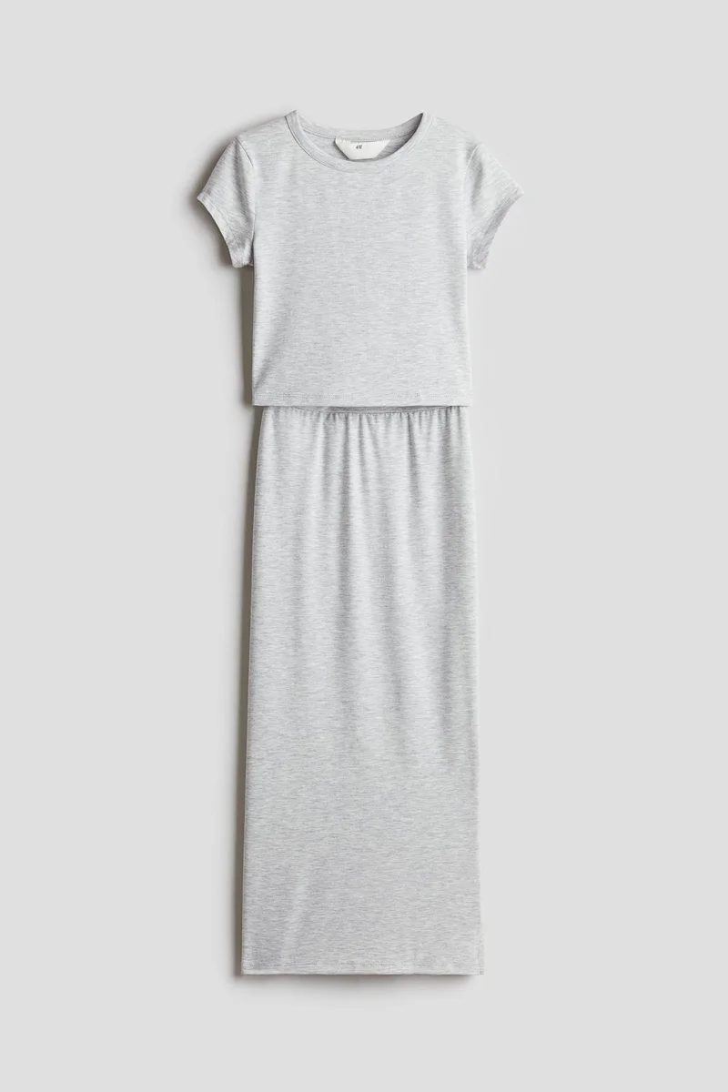 اتش اند ام 2-Piece T-Shirt And Skirt Set