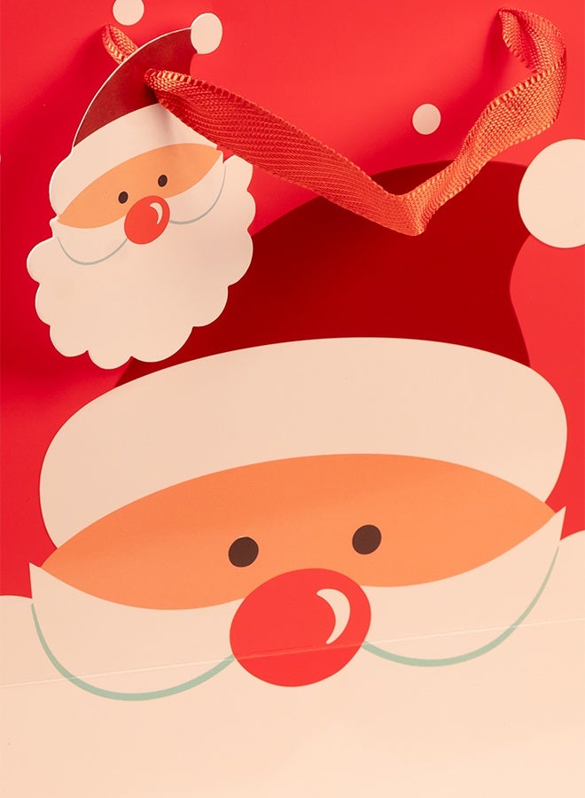 شير ذا لوف  حقيبة هدايا عيد الميلاد السعيدة من سانتا كلوز - مقاس XL - Image 4