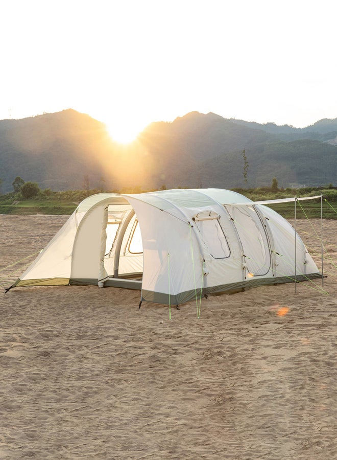 DPT Air Cotton Tent for Trips, Inflatable Tent, Gray, Size640*390*225 Cm - Image 4
