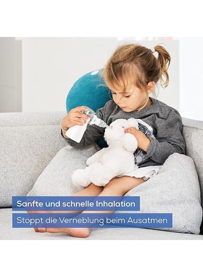 Beurer IH57 Portable Inhaler with Oscillating Membrane – Rechargeable Nebulizer for Colds, Asthma & Respiratory Health - Image 2